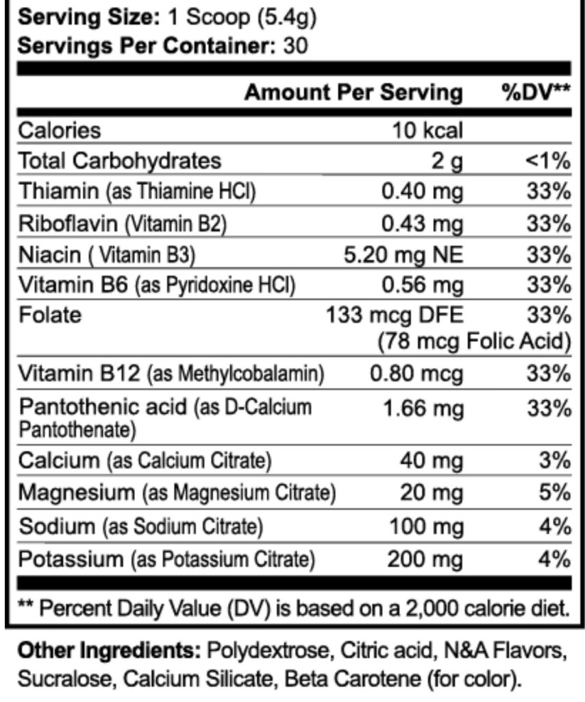 Balanced Hydration Powder-Peach Mango