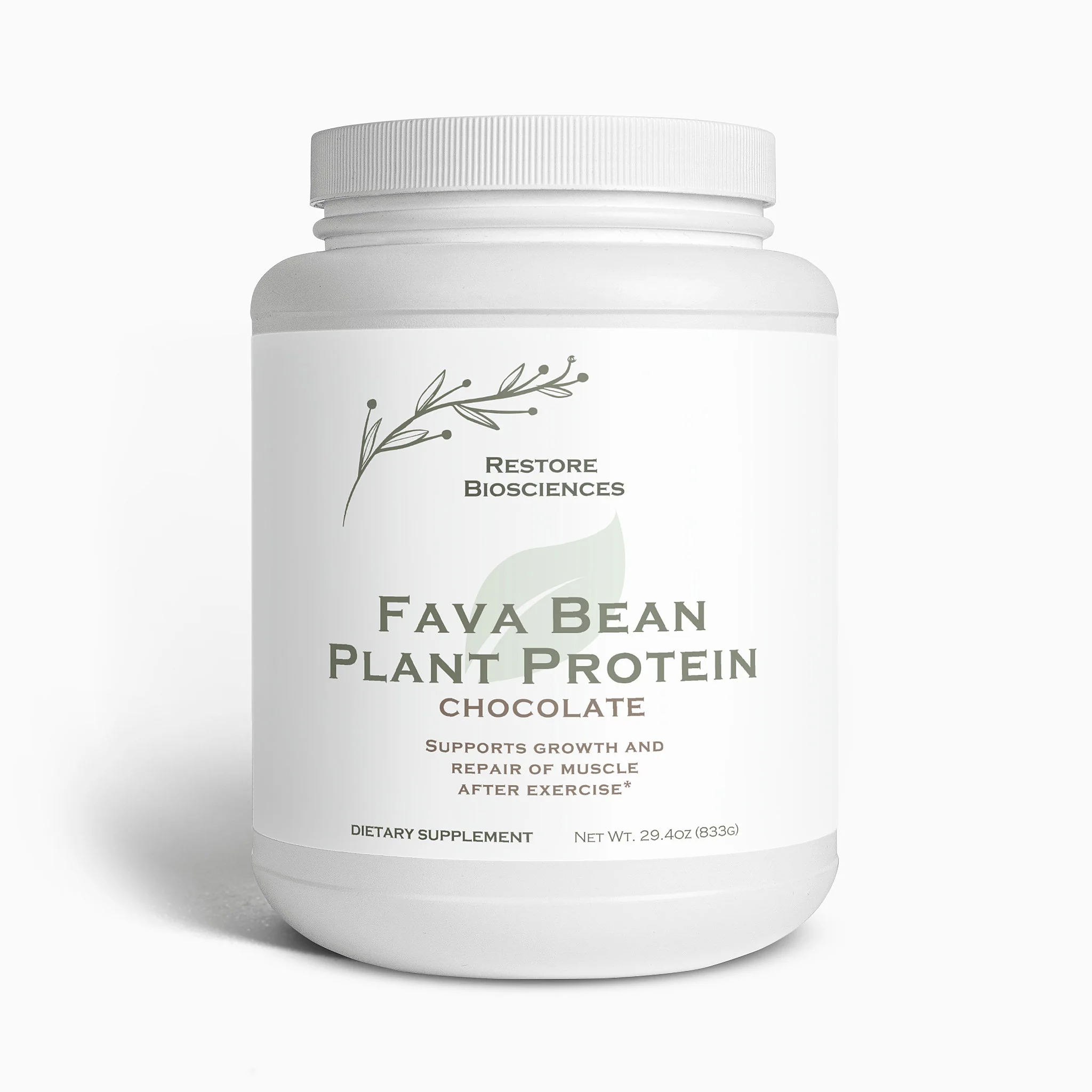 Fava Bean Plant Protein-Chocolate - Image 1