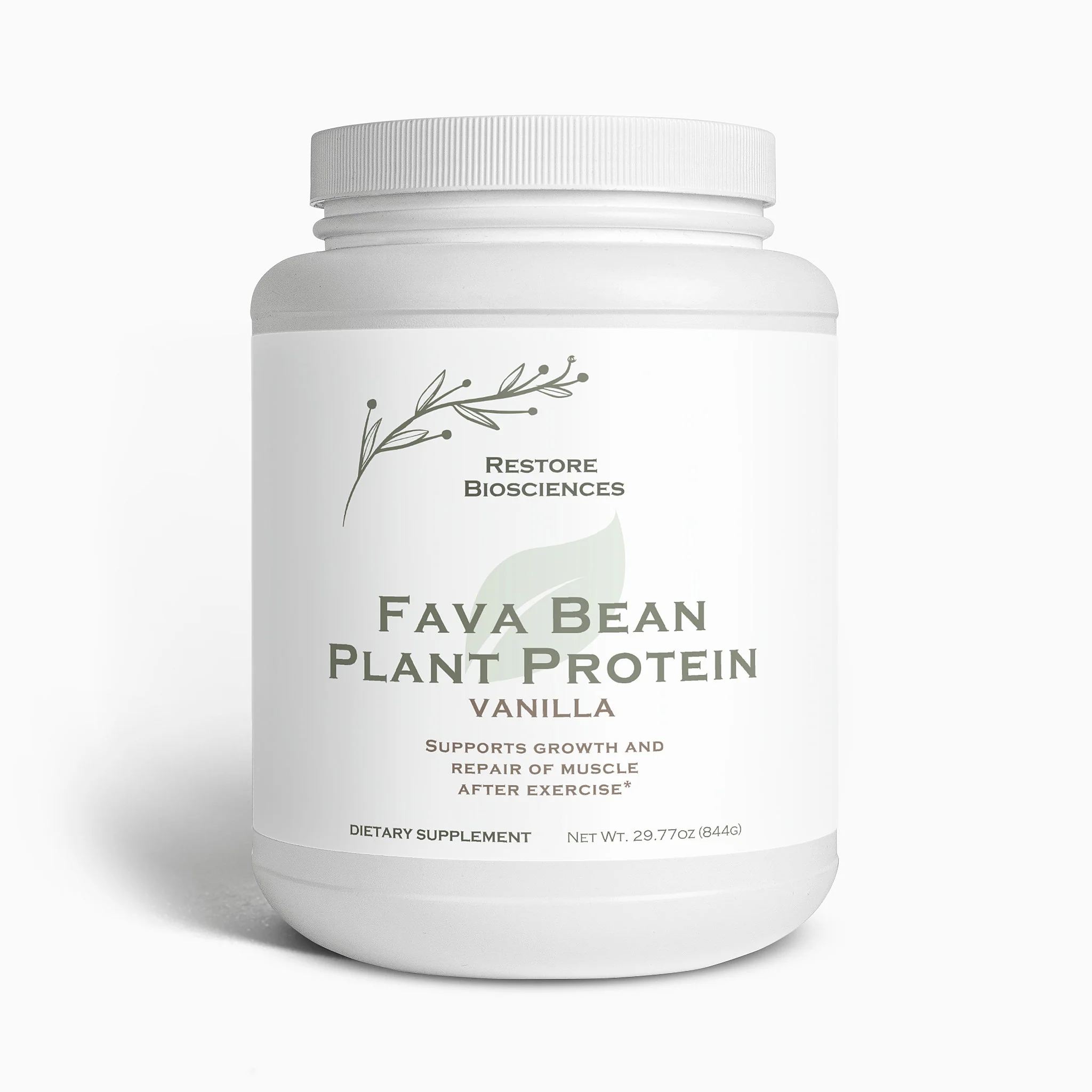 Fava Bean Plant Protein-Vanilla - Image 1