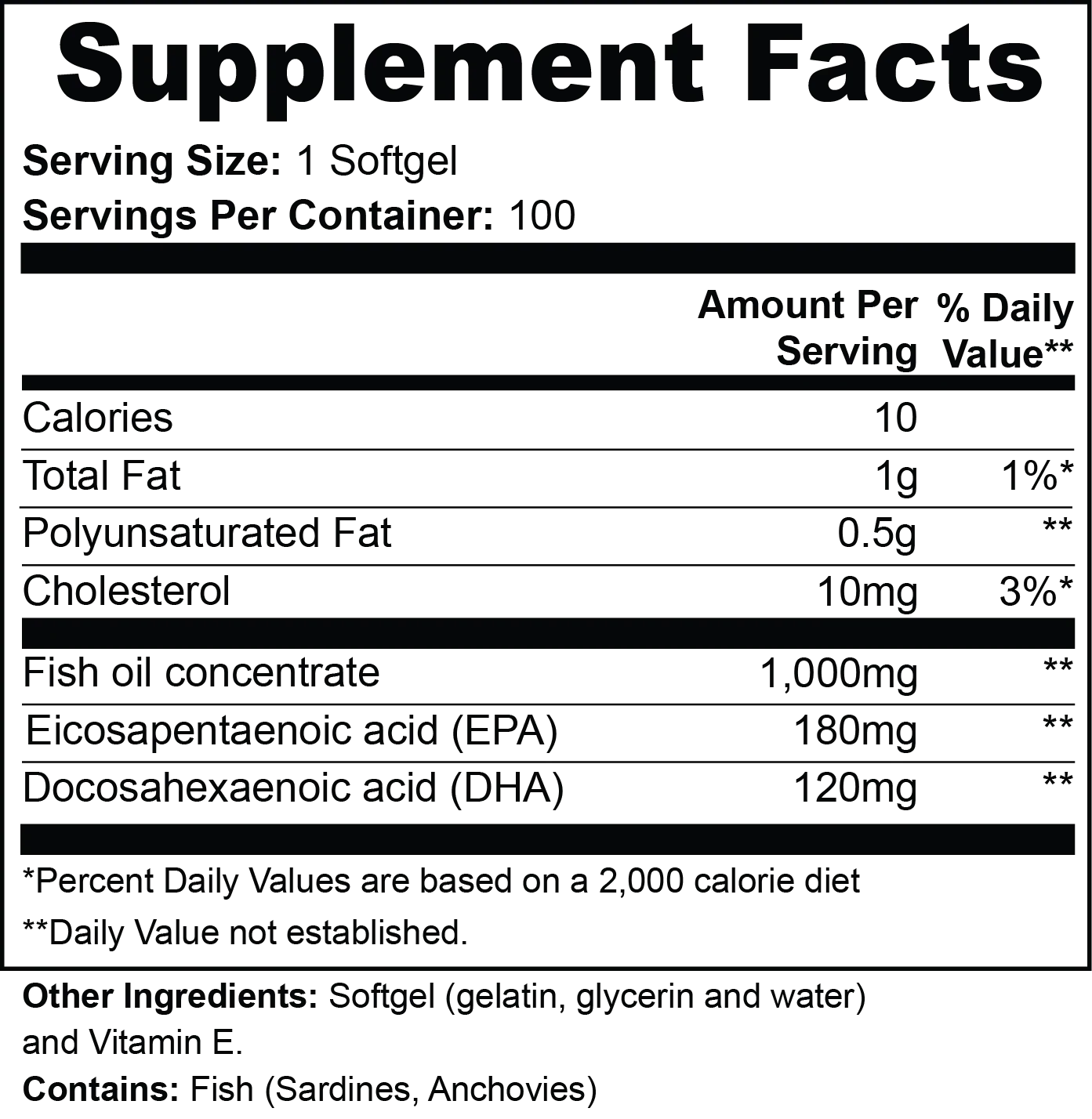 Omega-3 Fish Oil - Image 2