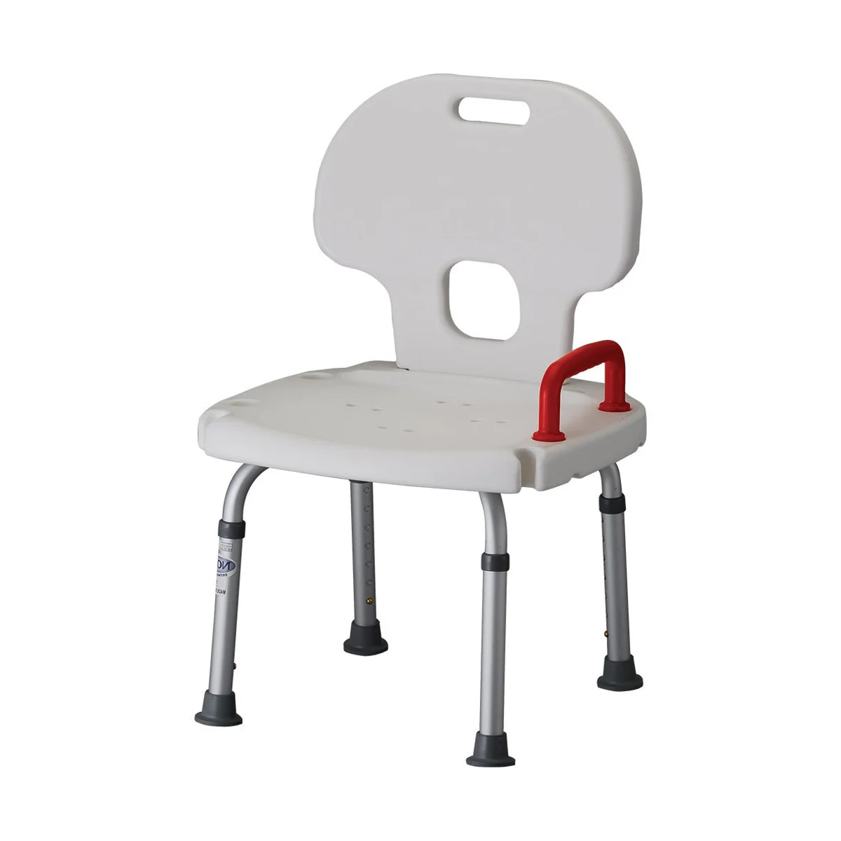 Deluxe Shower Chair With Back - Image 1