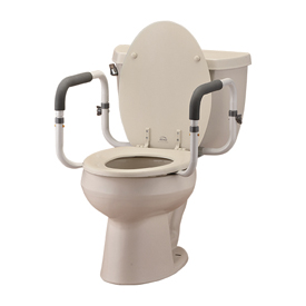 Toilet Support Rails-Medical Grade