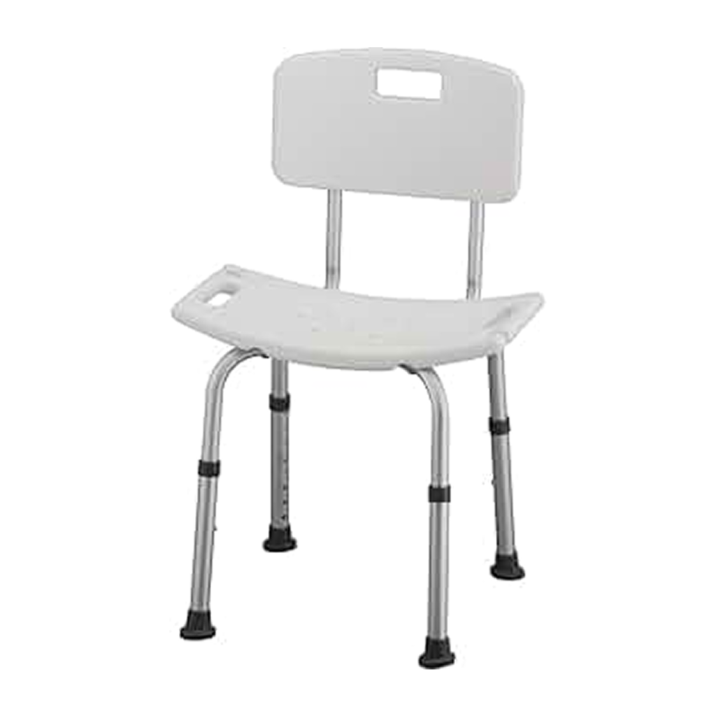 Economy Shower Chair With Back